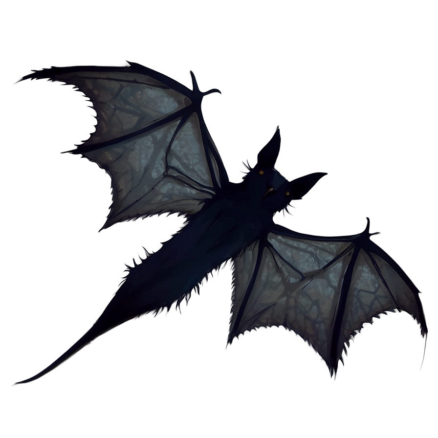 Creepy Bat Silhouette Png Bdm27