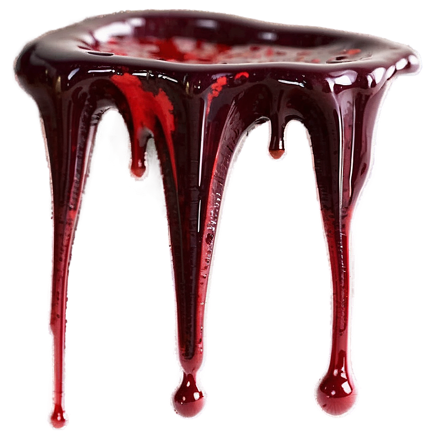 Creepy Blood Drips Png 05252024