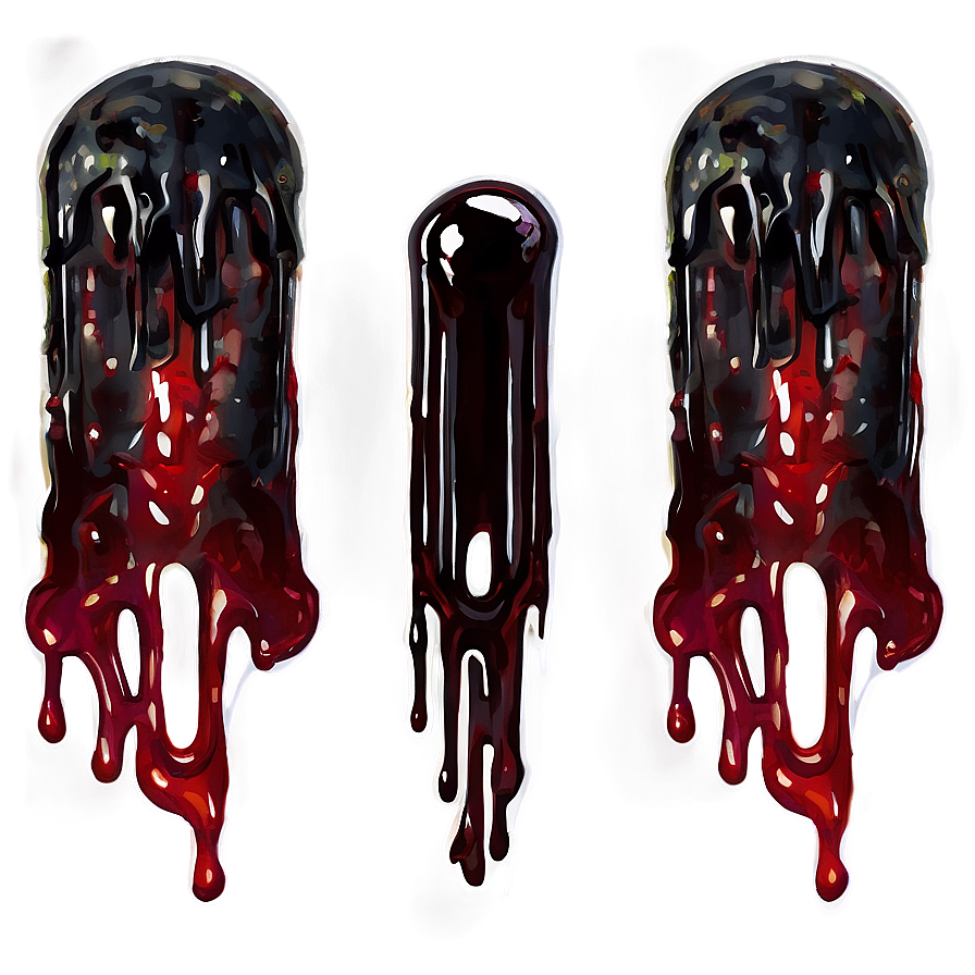 Creepy Blood Drips Png 05252024