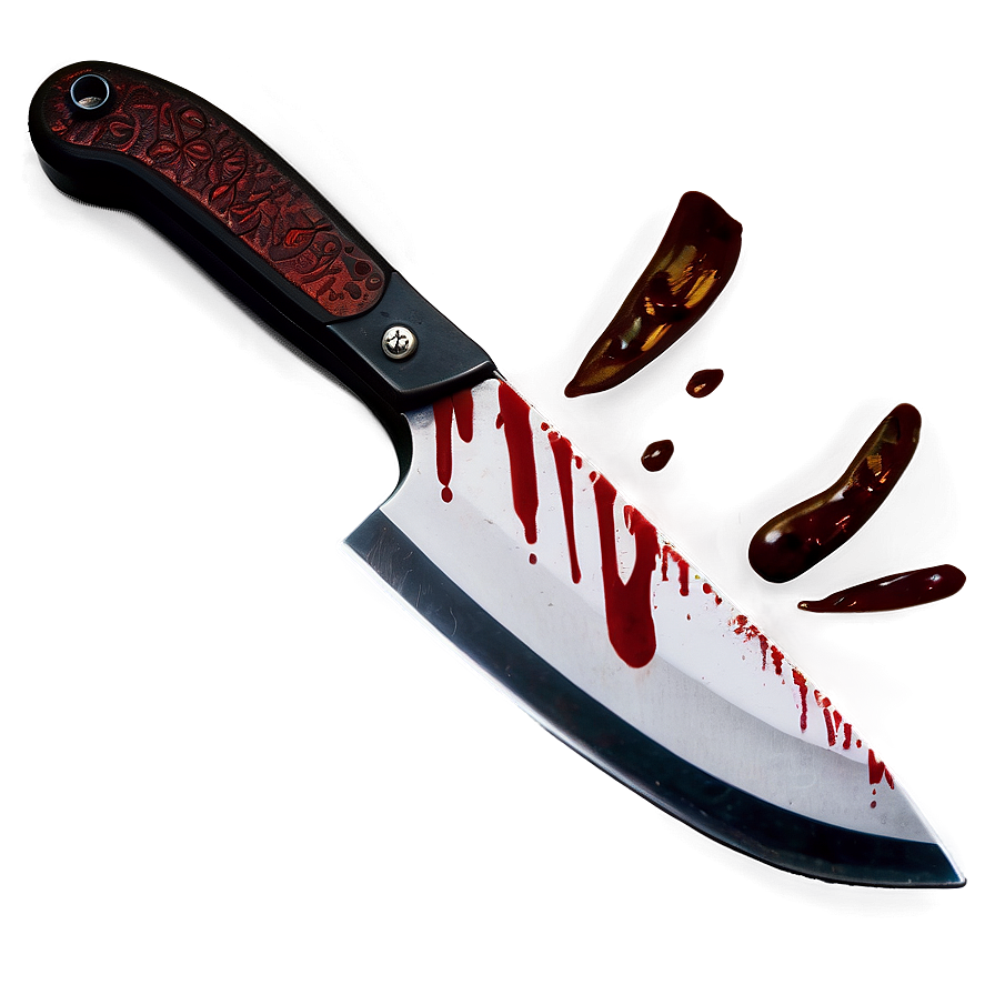 Creepy Bloody Knife Png Blj