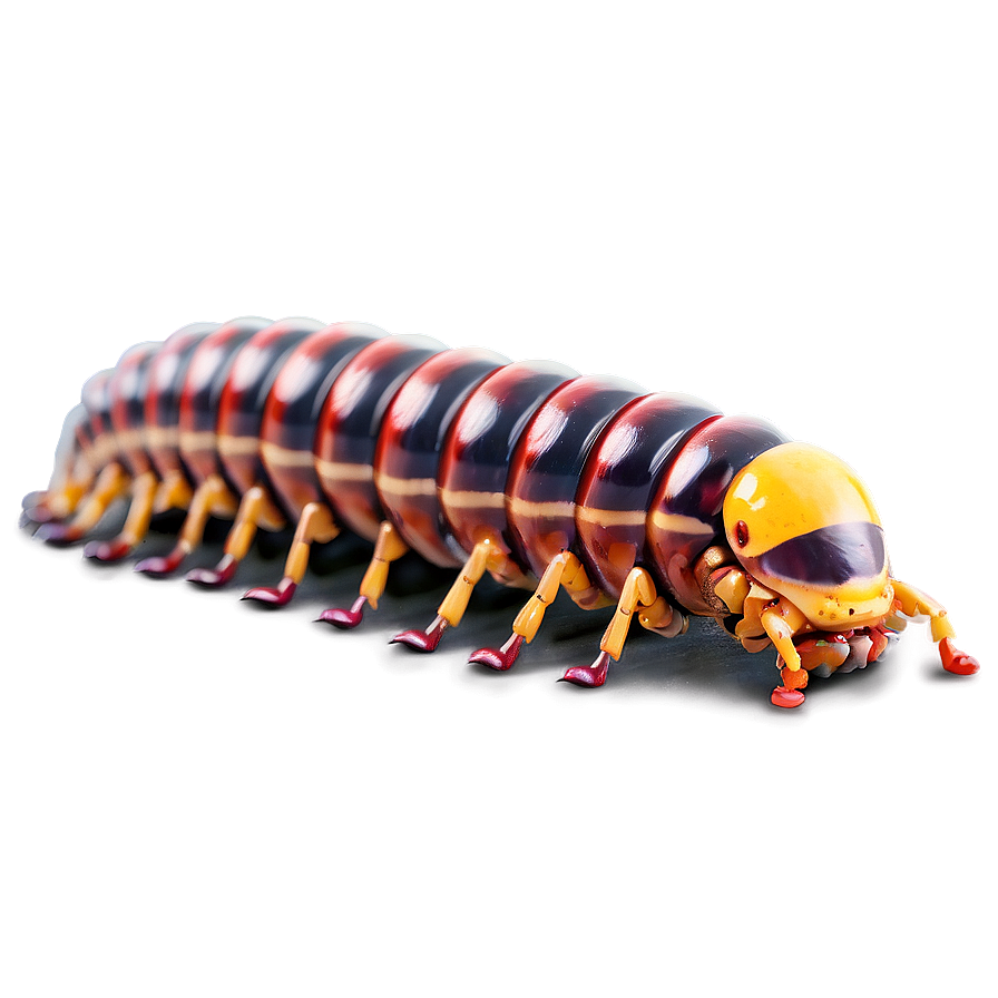 Creepy Centipede Close-up Png Jof75