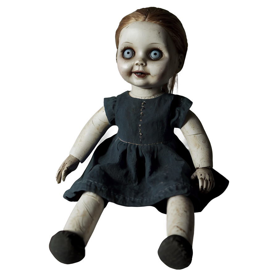 Creepy Doll In Dark Png 06252024