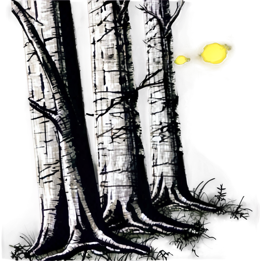 Creepy Forest Png 06202024