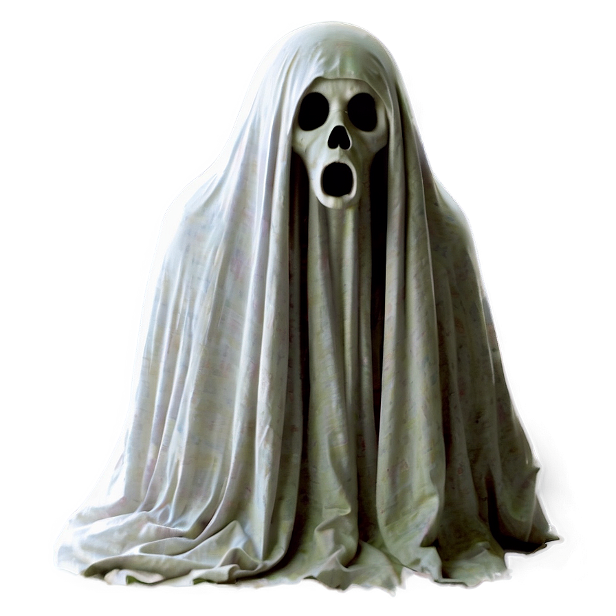 Creepy Ghost Figure Png Dba22