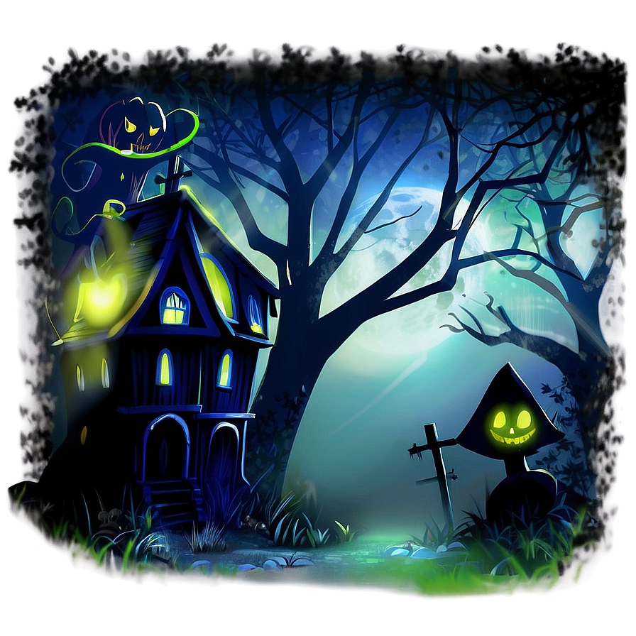 Creepy Halloween Mist Png Erd