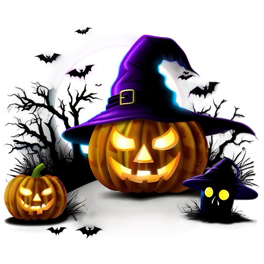 Creepy Halloween Night Png Iip