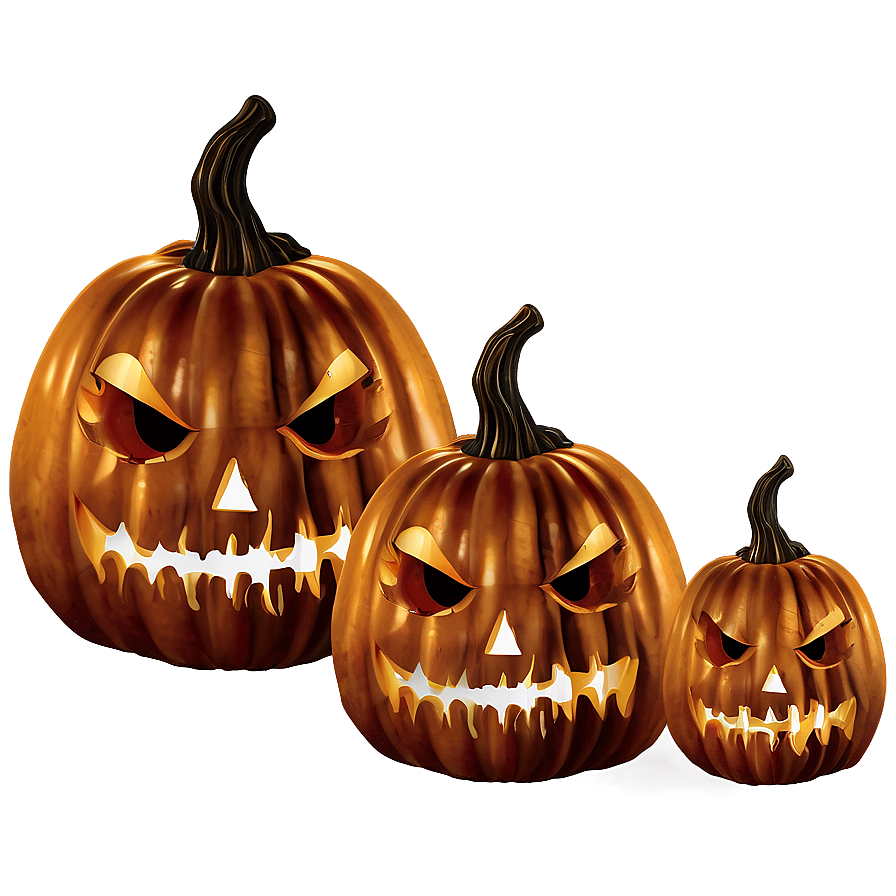 Creepy Halloween Night Pumpkin Png Udy78