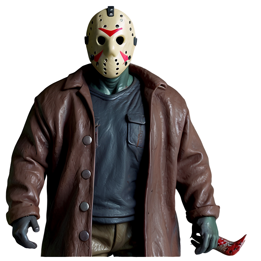 Creepy Jason Voorhees Figure Png Tmg