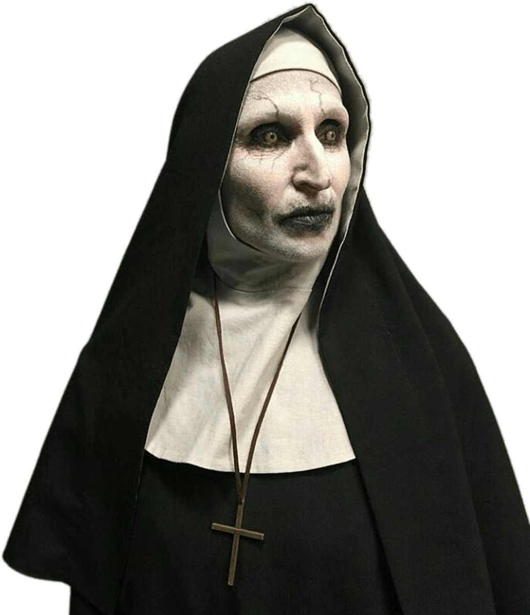 Creepy Nun Makeup