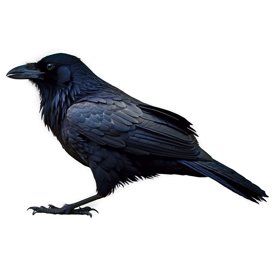 Creepy Raven In Fog Png 06122024