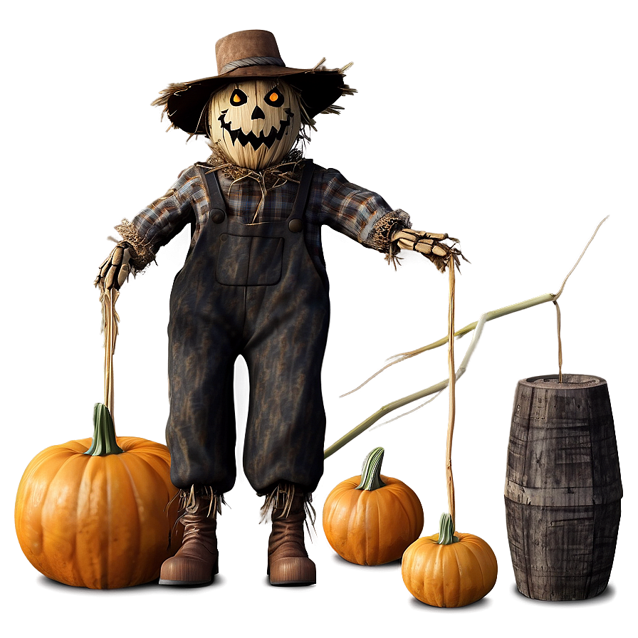 Creepy Scarecrow Png 06202024