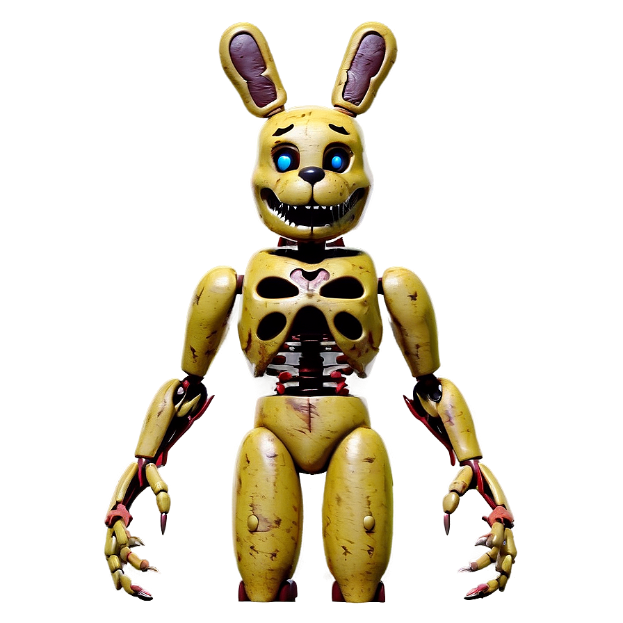 Creepy Springtrap Model Png Knp67