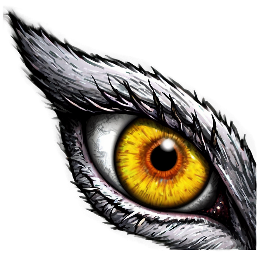 Creepy Wolf Eyes Png Wdt37