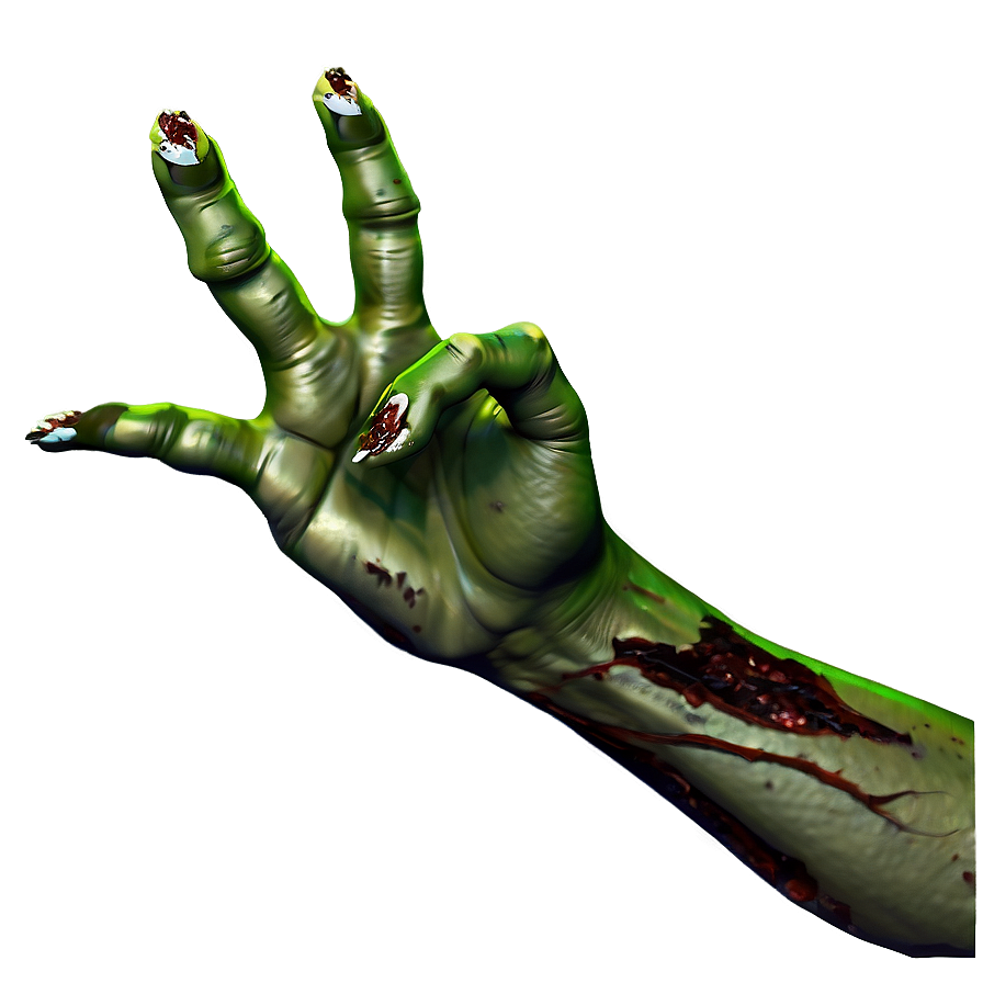 Creepy Zombie Hands Png 06202024