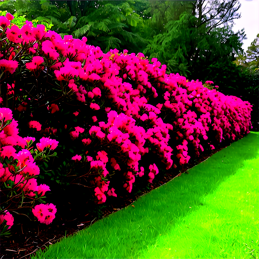 Crepe Myrtle Fence Line Png Mih