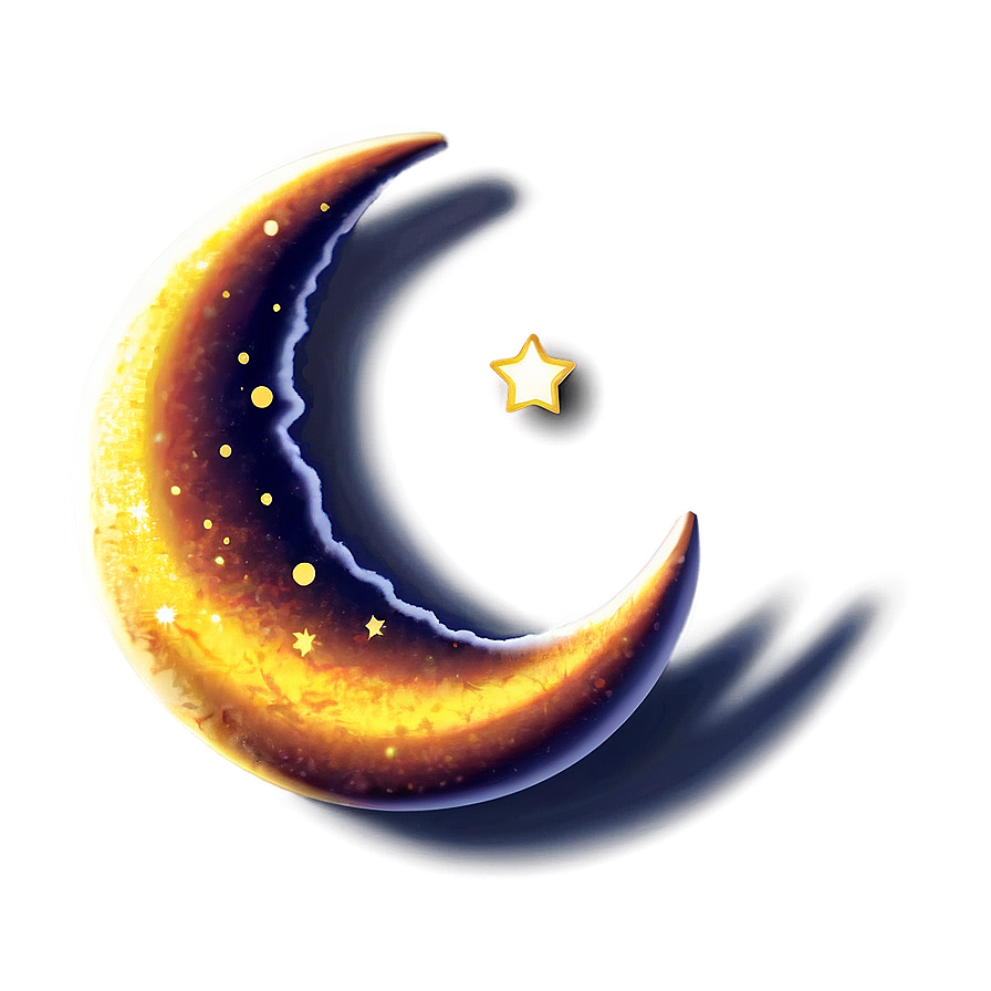 Crescent Moon And Stars Png Evy40