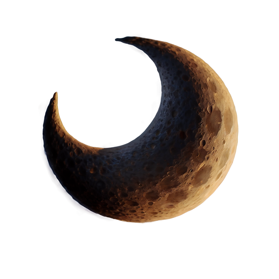 Crescent Moon Phase Png 06252024