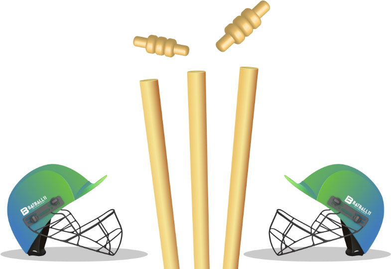 Cricket Bails Dislodged