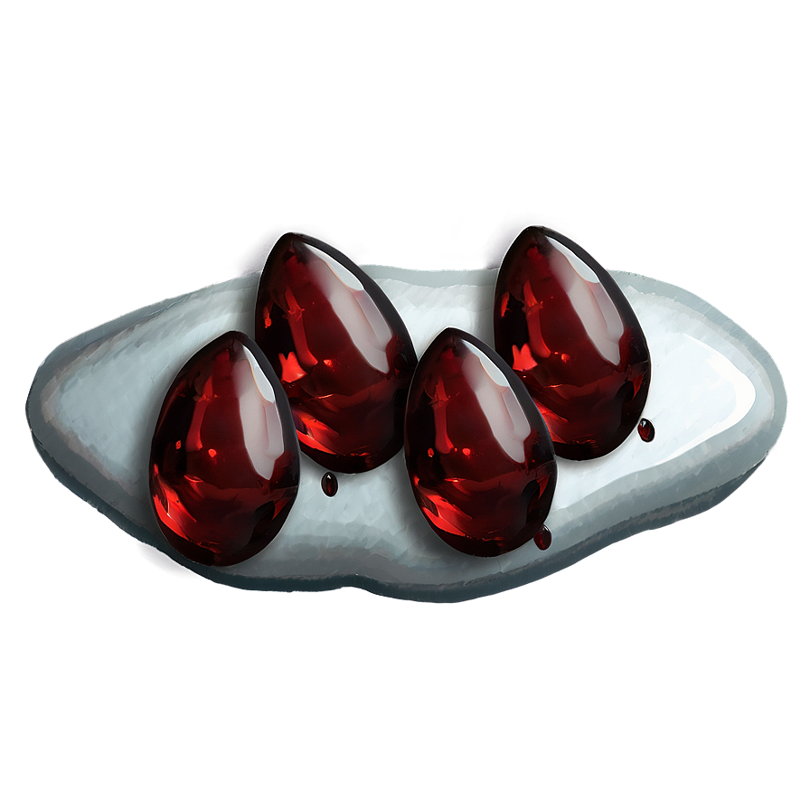 Crimson Blood Drop Png 35