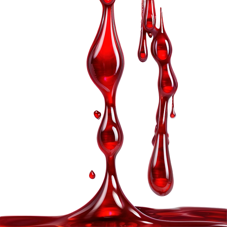 Crimson Drops: Blood Drip Effect Png Wbj