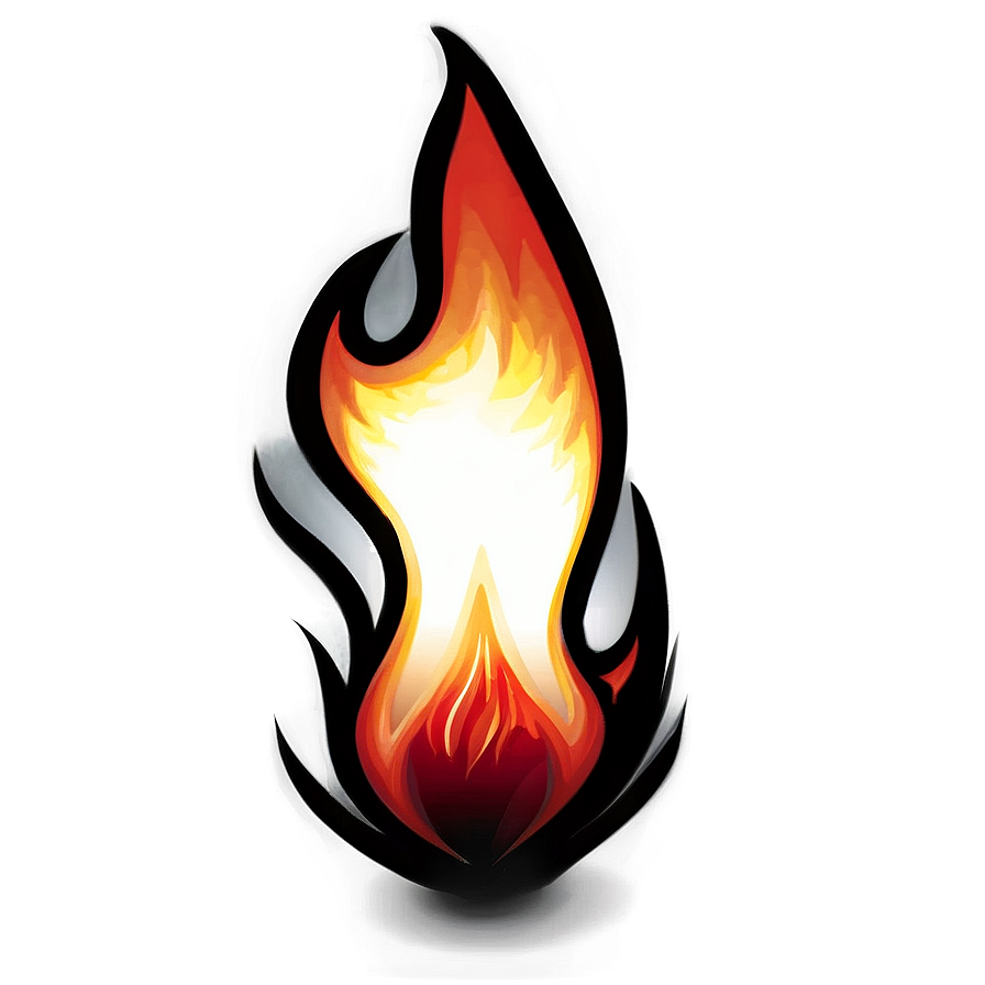 Crimson Flame Graphic Png Nhk