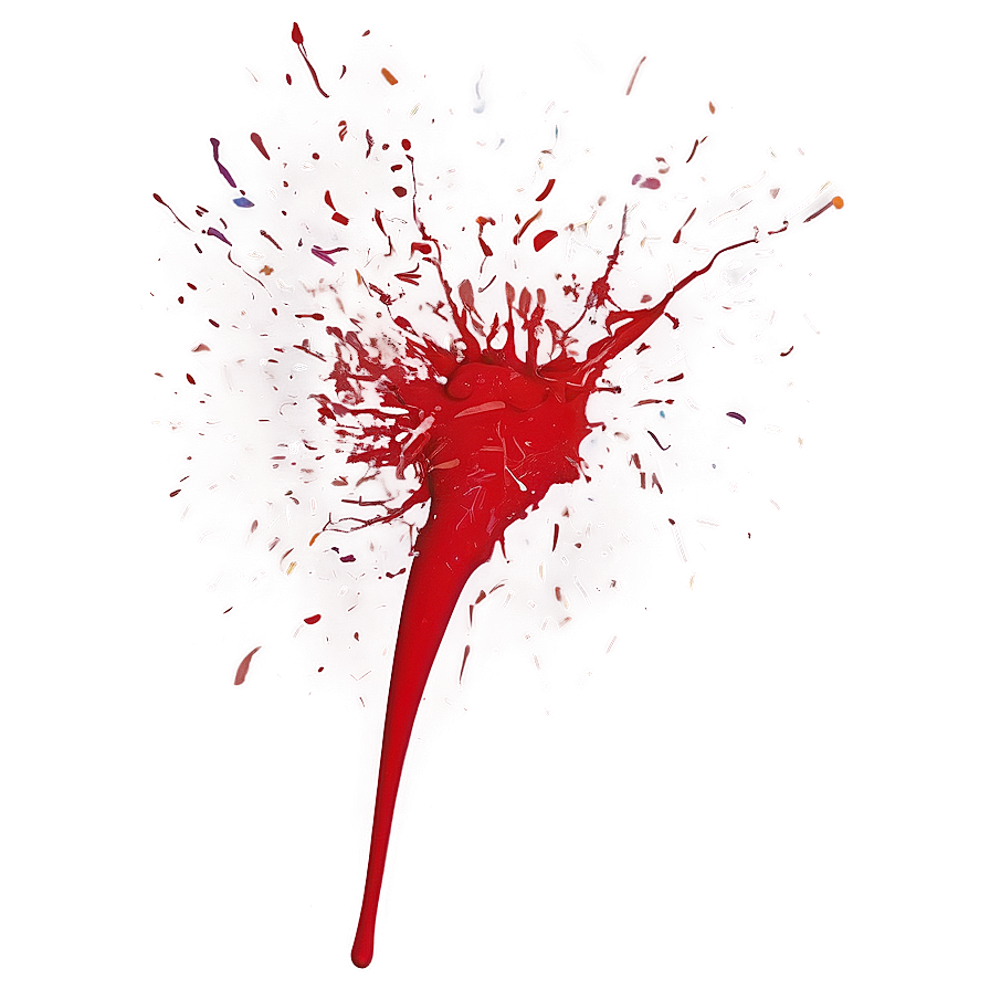 Crimson Splatter Splash Png 06132024