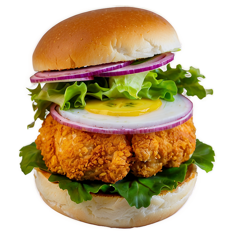 Crispy Chicken Sandwich Recipe Png Ctg