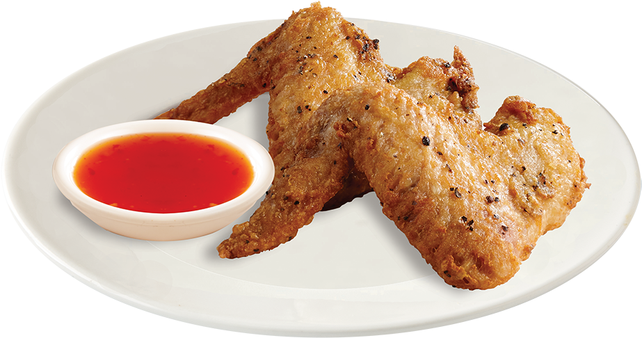 Crispy Chicken Wingswith Sauce