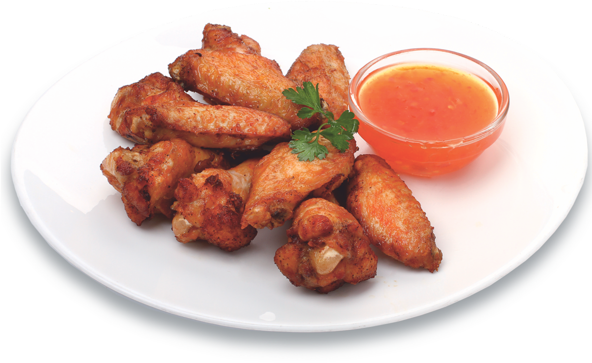 Crispy Chicken Wingswith Sauce