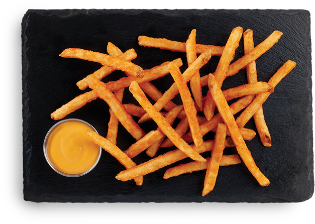 Crispy French Frieswith Dipping Sauce