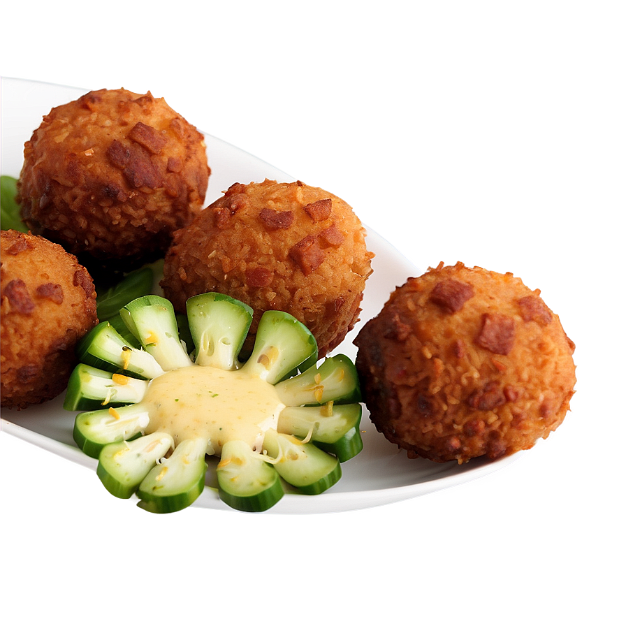 Crispy Fried Meatball Png 41