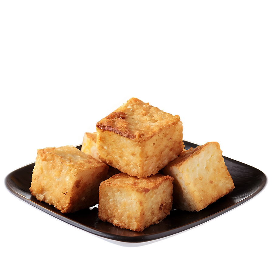 Crispy Fried Tofu Png Biu