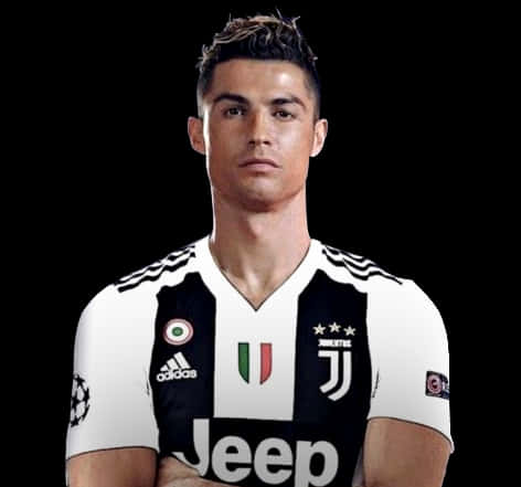 Cristiano Ronaldo Juventus Portrait