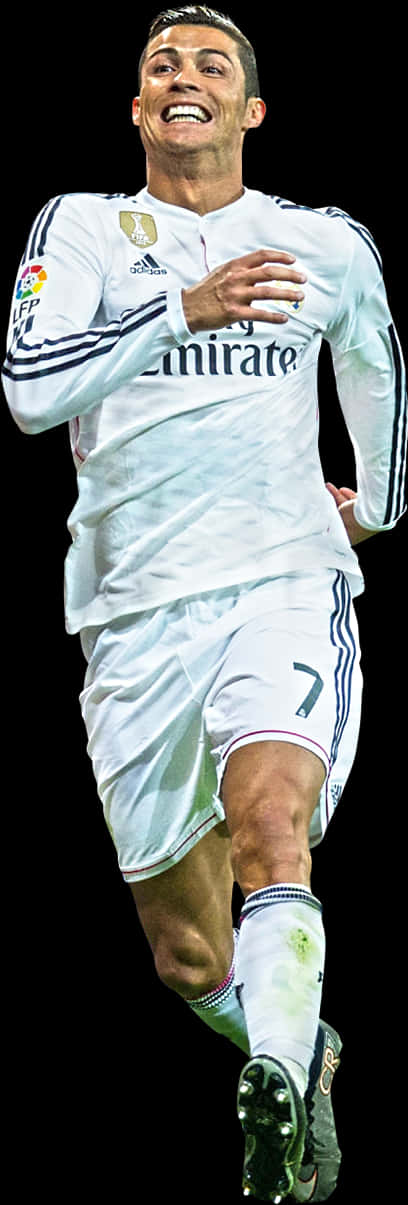 Cristiano Ronaldo Real Madrid Action Shot