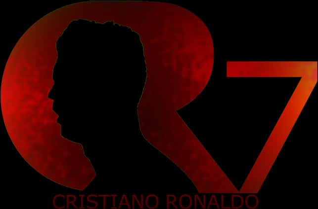 Cristiano Ronaldo Silhouette Graphic