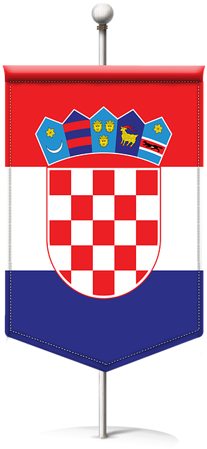 Croatian Coatof Arms Banner