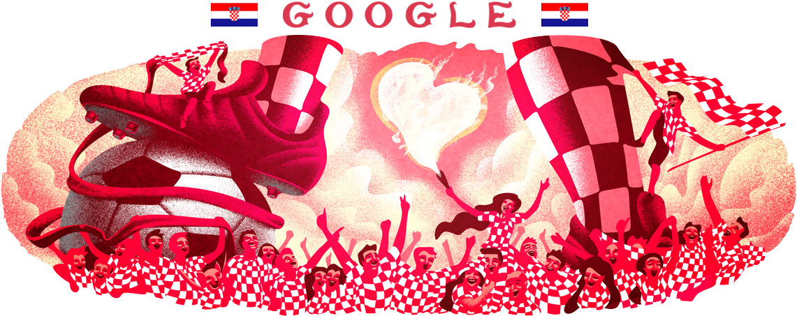 Croatian Football Celebration Google Doodle