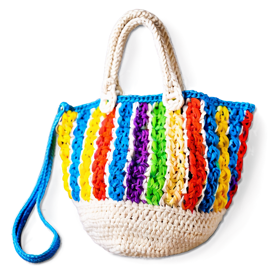 Crochet Beach Bag Png 06292024