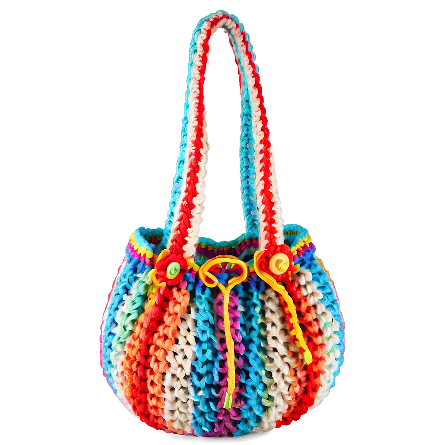 Crochet Beach Bag Png 18