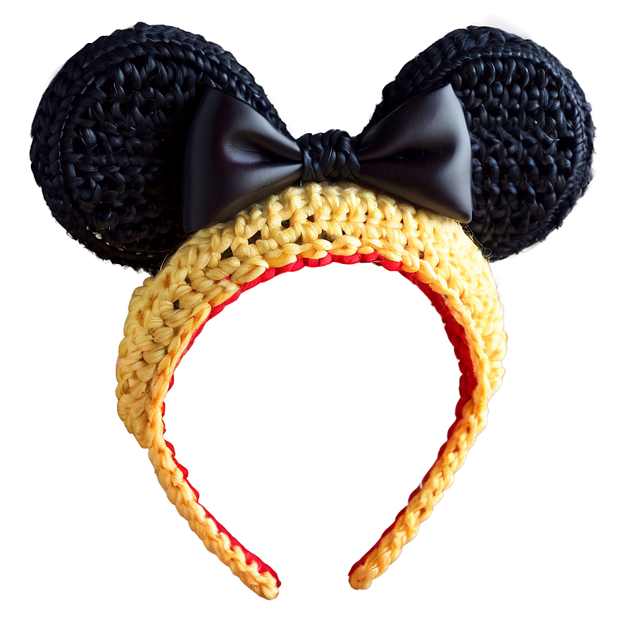 Crochet Minnie Mouse Ears Png 96