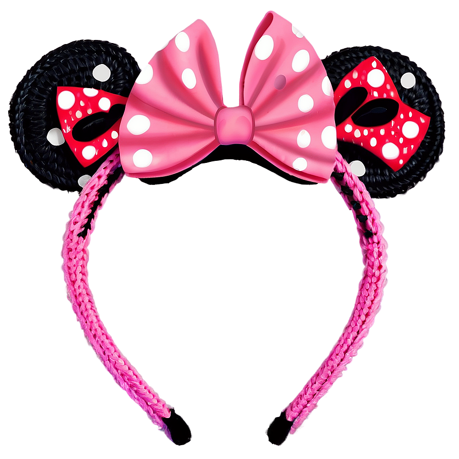 Crochet Minnie Mouse Ears Png Kge