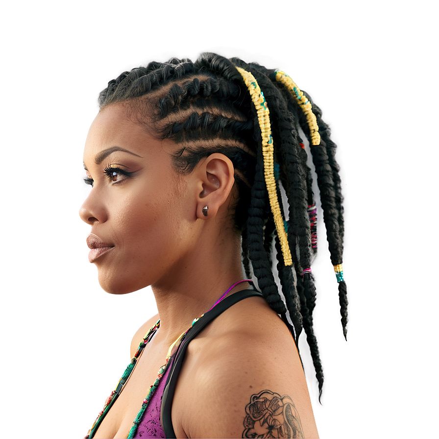 Crochet Short Dreads Png Tbh