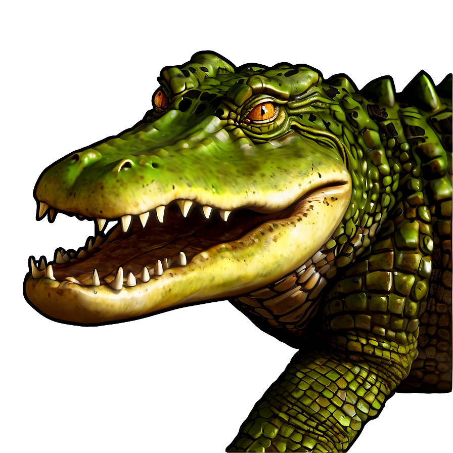 Crocodile On Land Png Rns99