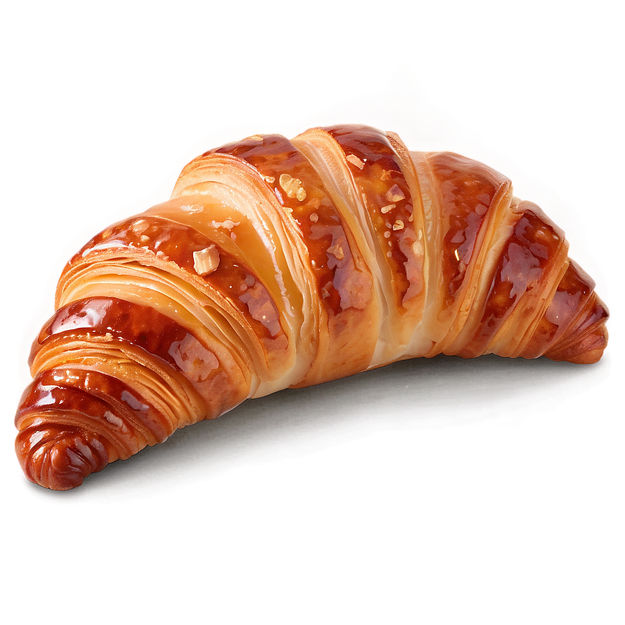 Croissant With Glaze Png Alh