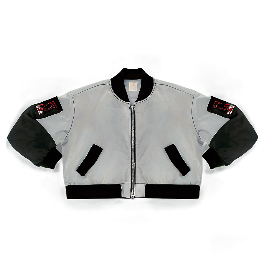 Cropped Bomber Jacket Png 59