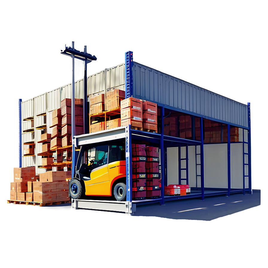 Cross-docking Warehouse Operation Png 06122024