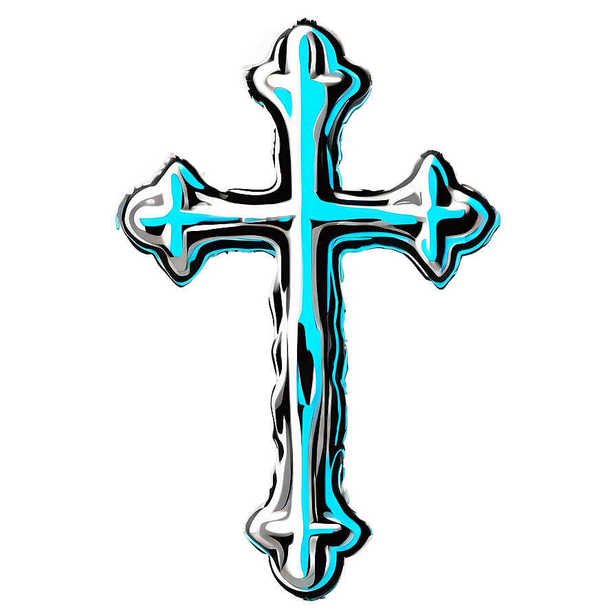 Cross Outline Sketch Png 61