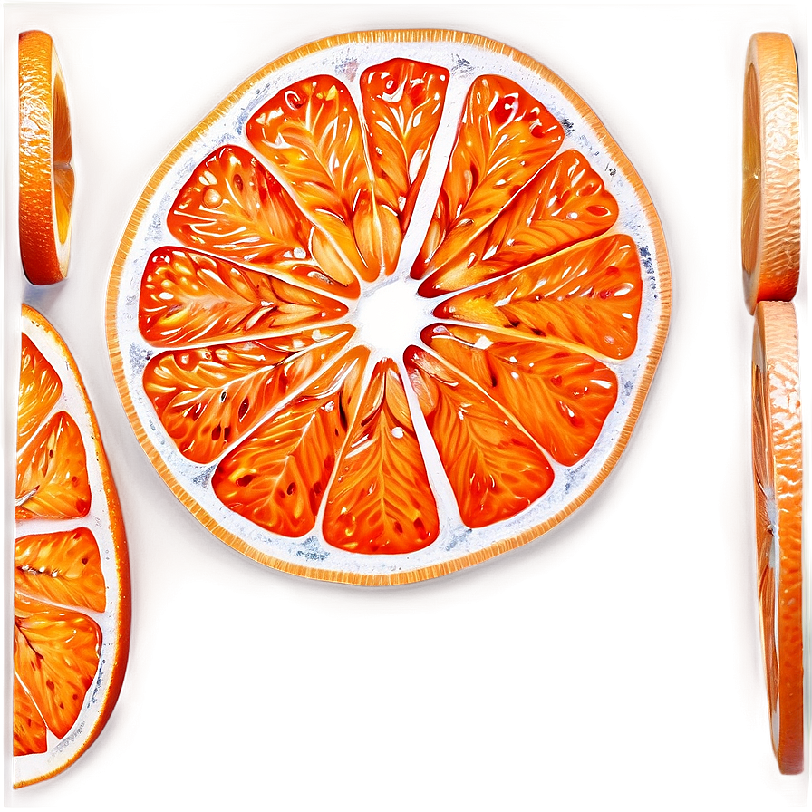 Cross Section Orange Png 50