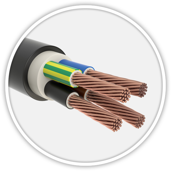 Cross Sectionof Electrical Cable