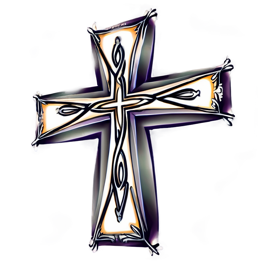 Cross Tattoo Design Png 57